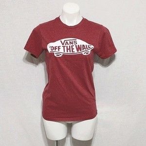 Vans Off The Wall Graphic Tee Crew Neck Short Sleeve Top Small Streetwear Chic